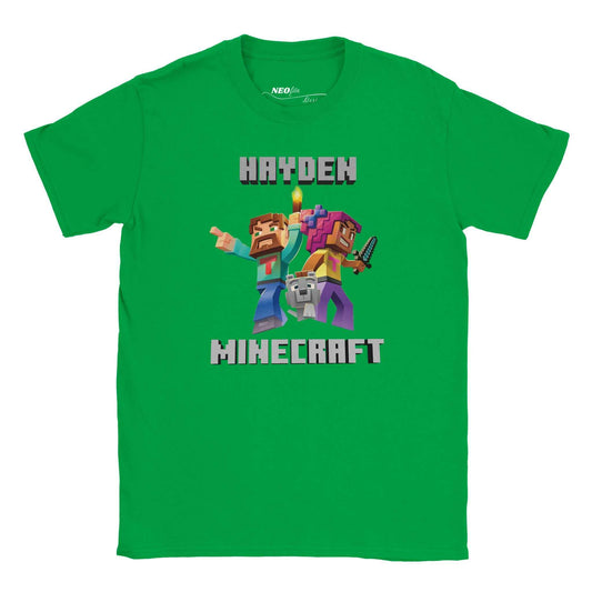 Personalised Minecraft / Kids / Classic Cotton T-shirt
