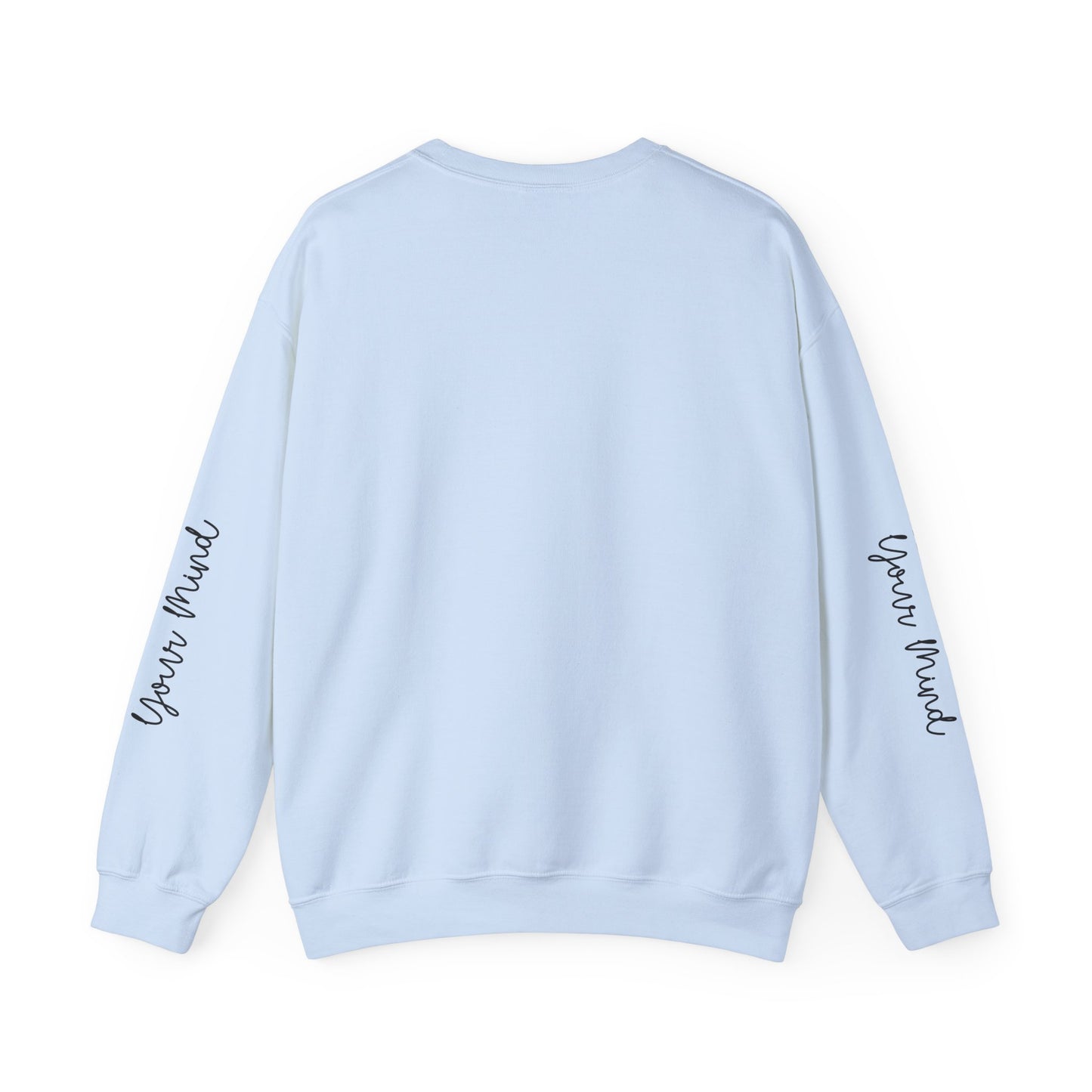 Bloom with Care Mental Health Motivational Quote Sweatshirt Unisex