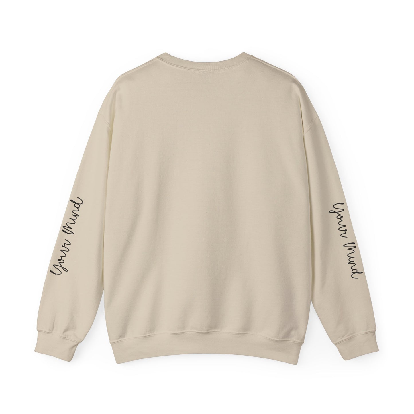 Bloom with Care Mental Health Motivational Quote Sweatshirt Unisex