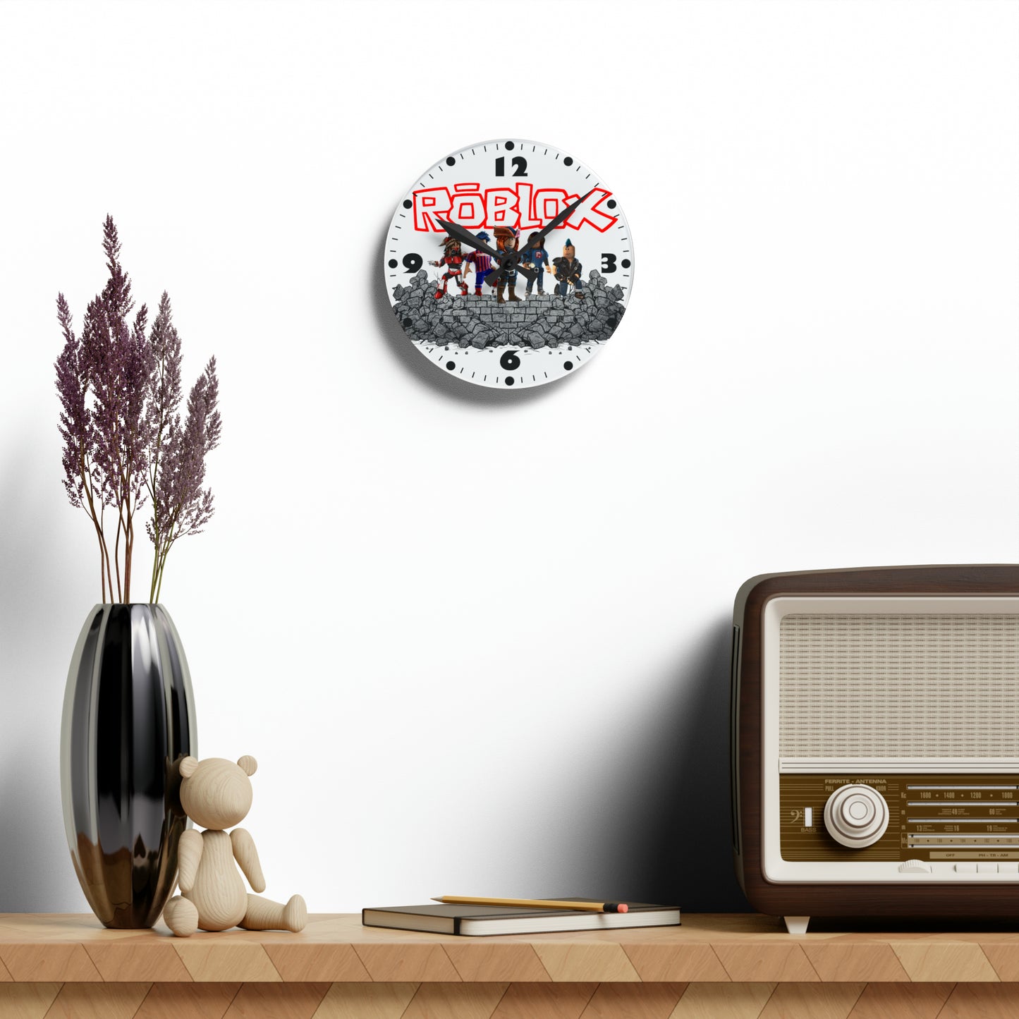 Roblox / Acrylic / Wall Clock