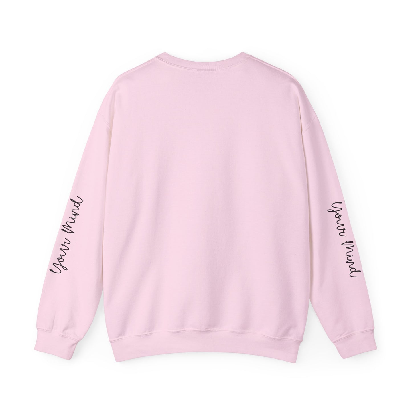 Bloom with Care Mental Health Motivational Quote Sweatshirt Unisex