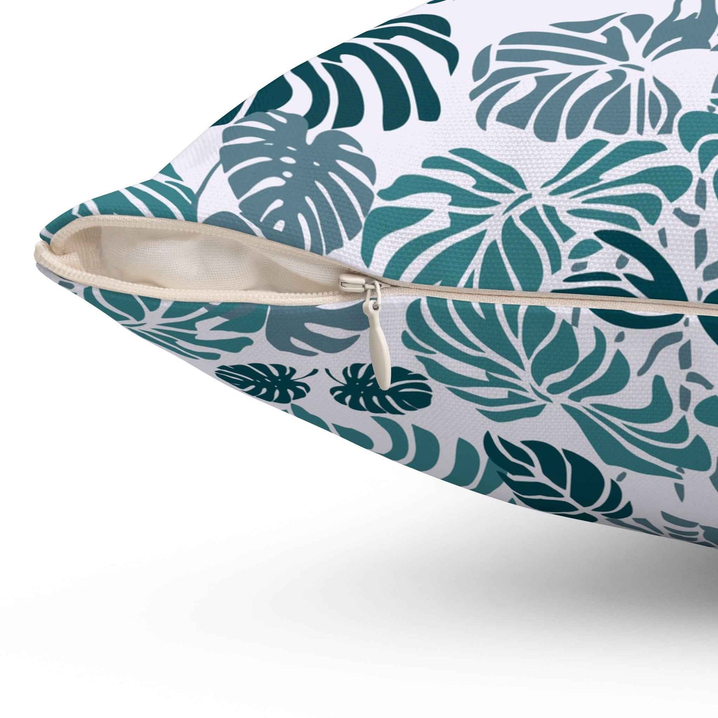 Botanical Leafy Nature Lover Square Pillow