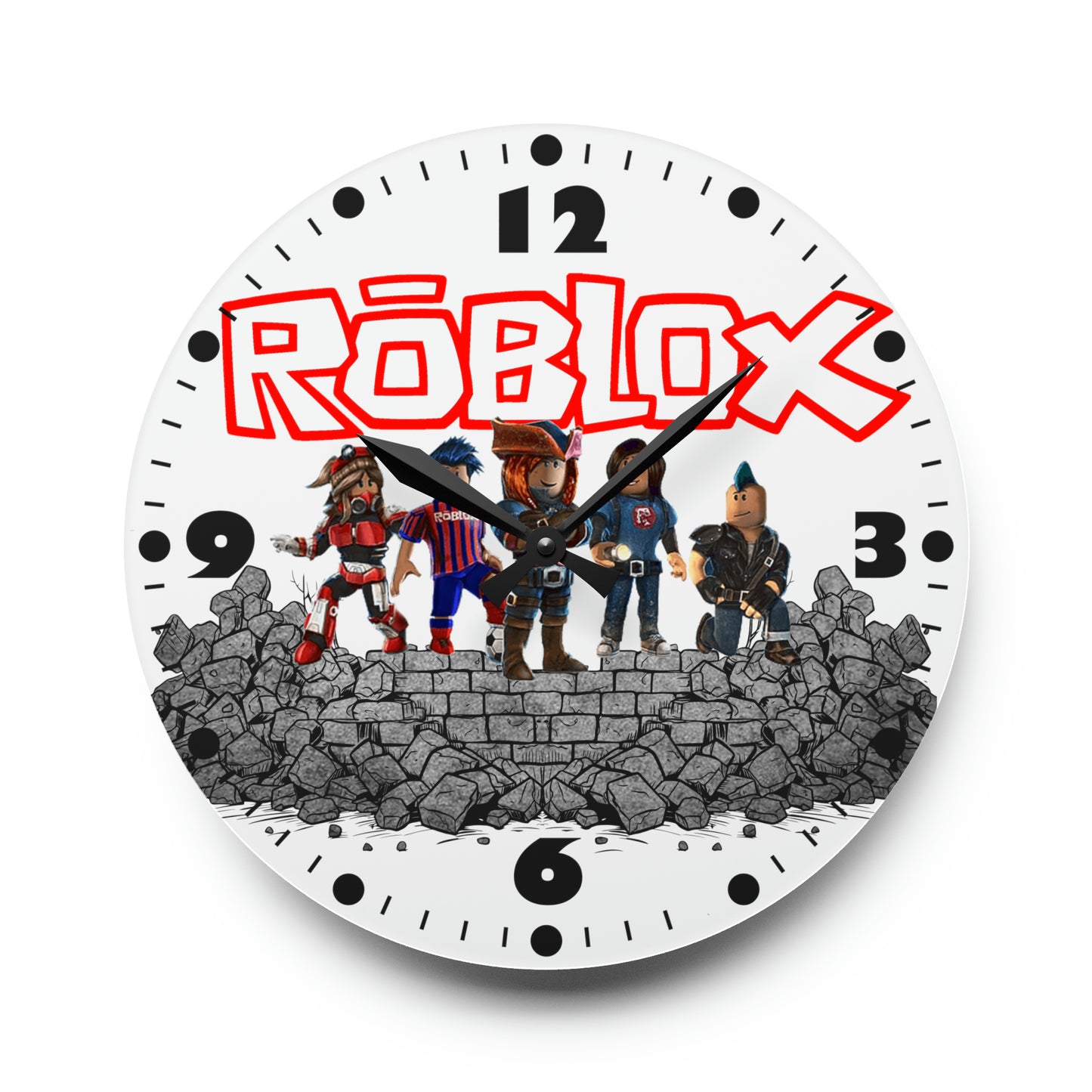 Roblox / Acrylic / Wall Clock