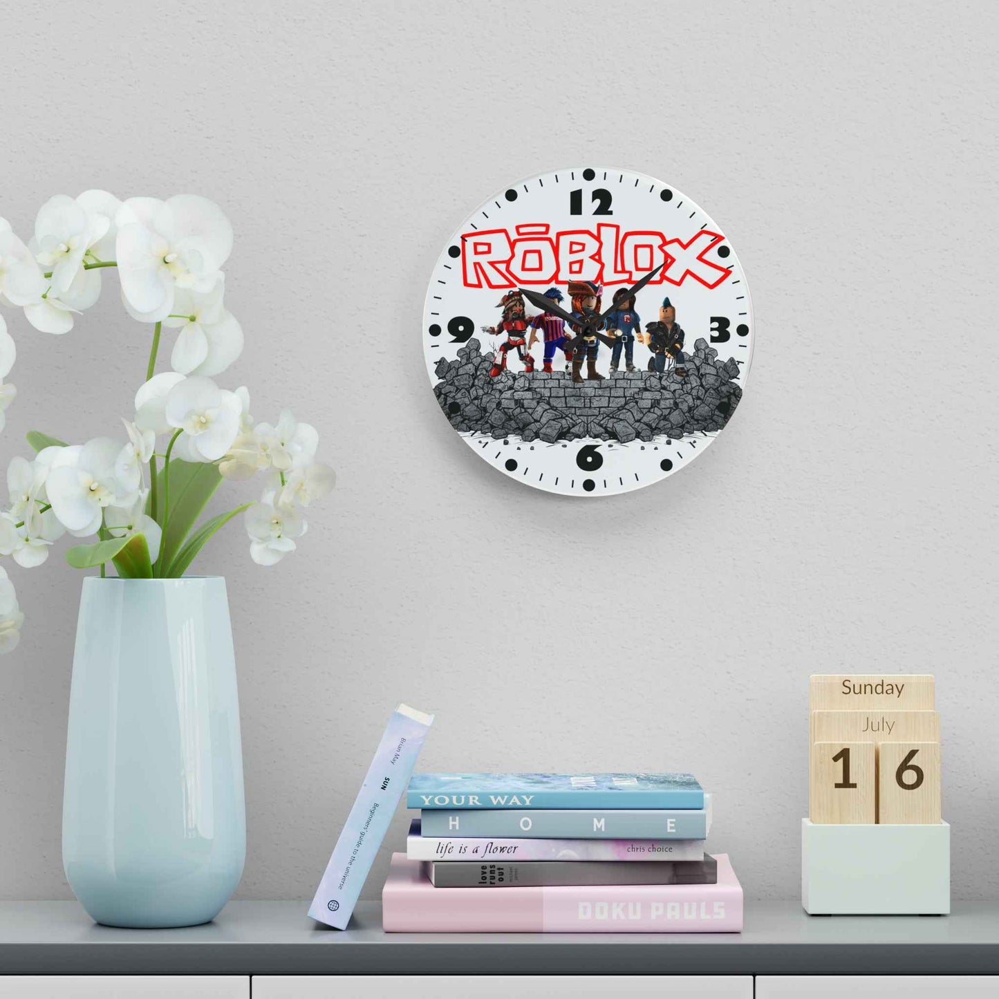 Roblox / Acrylic / Wall Clock