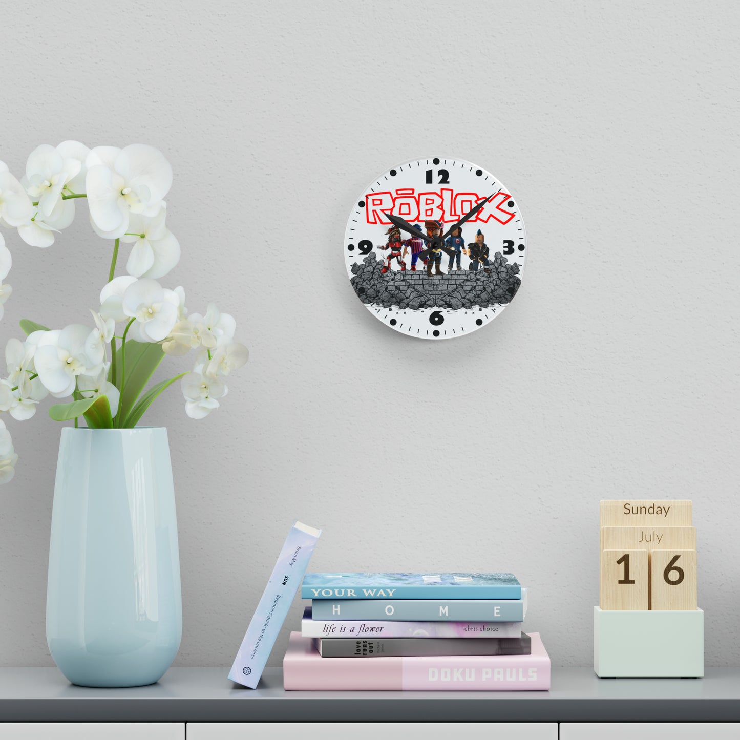 Roblox / Acrylic / Wall Clock