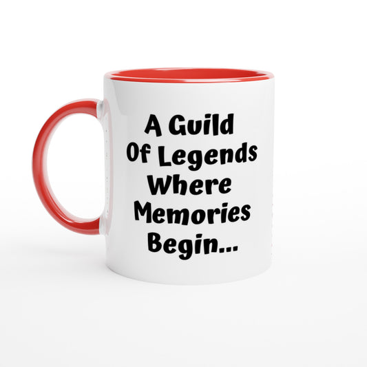 Custom Guild Gamer Mug with Personalised Guild Logo - Neofita Designs