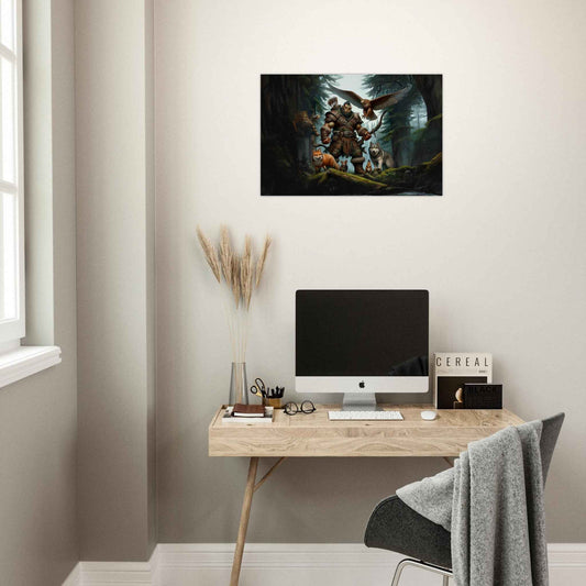 Orc Hunter World of Warcraft Aluminum Print