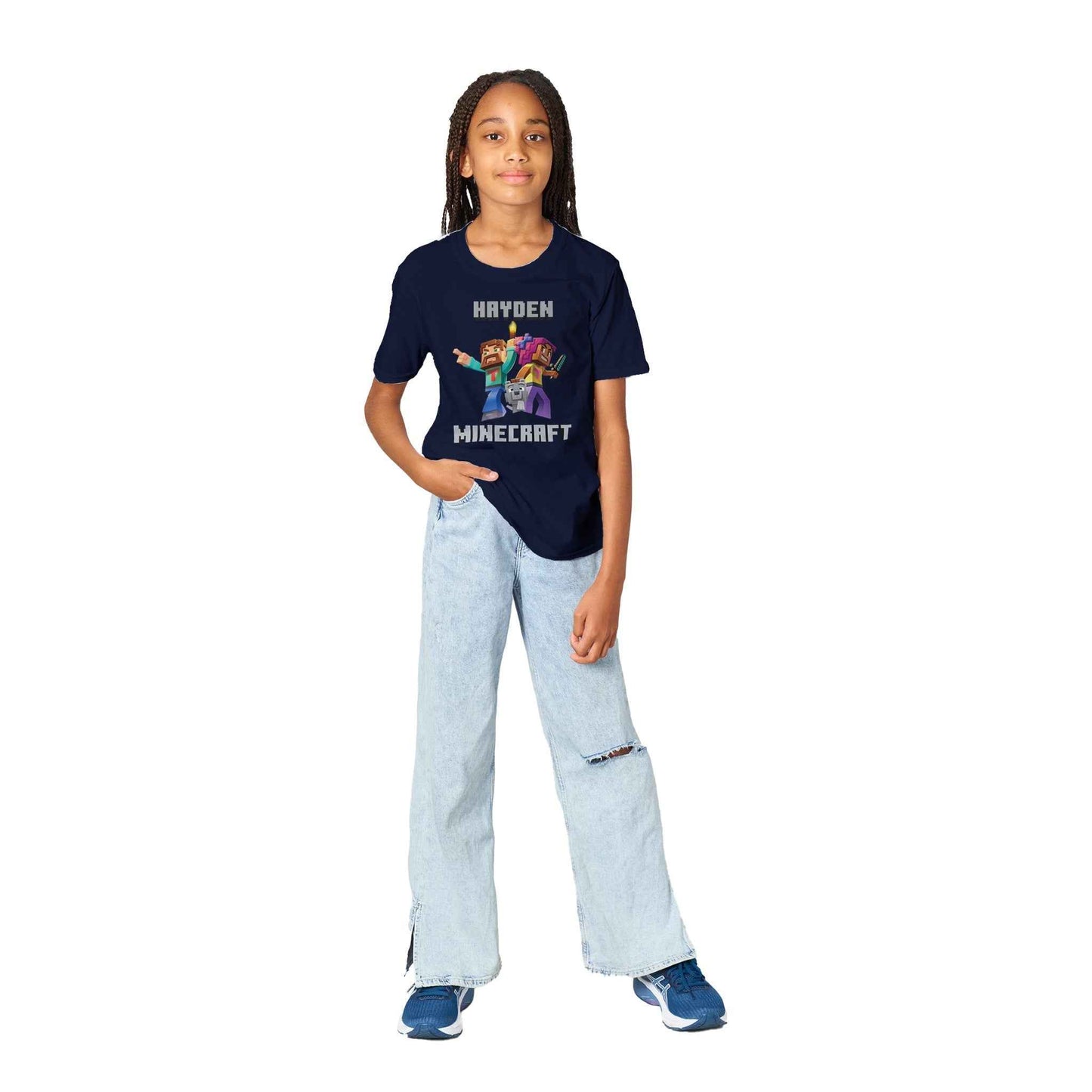 Personalised Minecraft / Kids / Classic Cotton T-shirt
