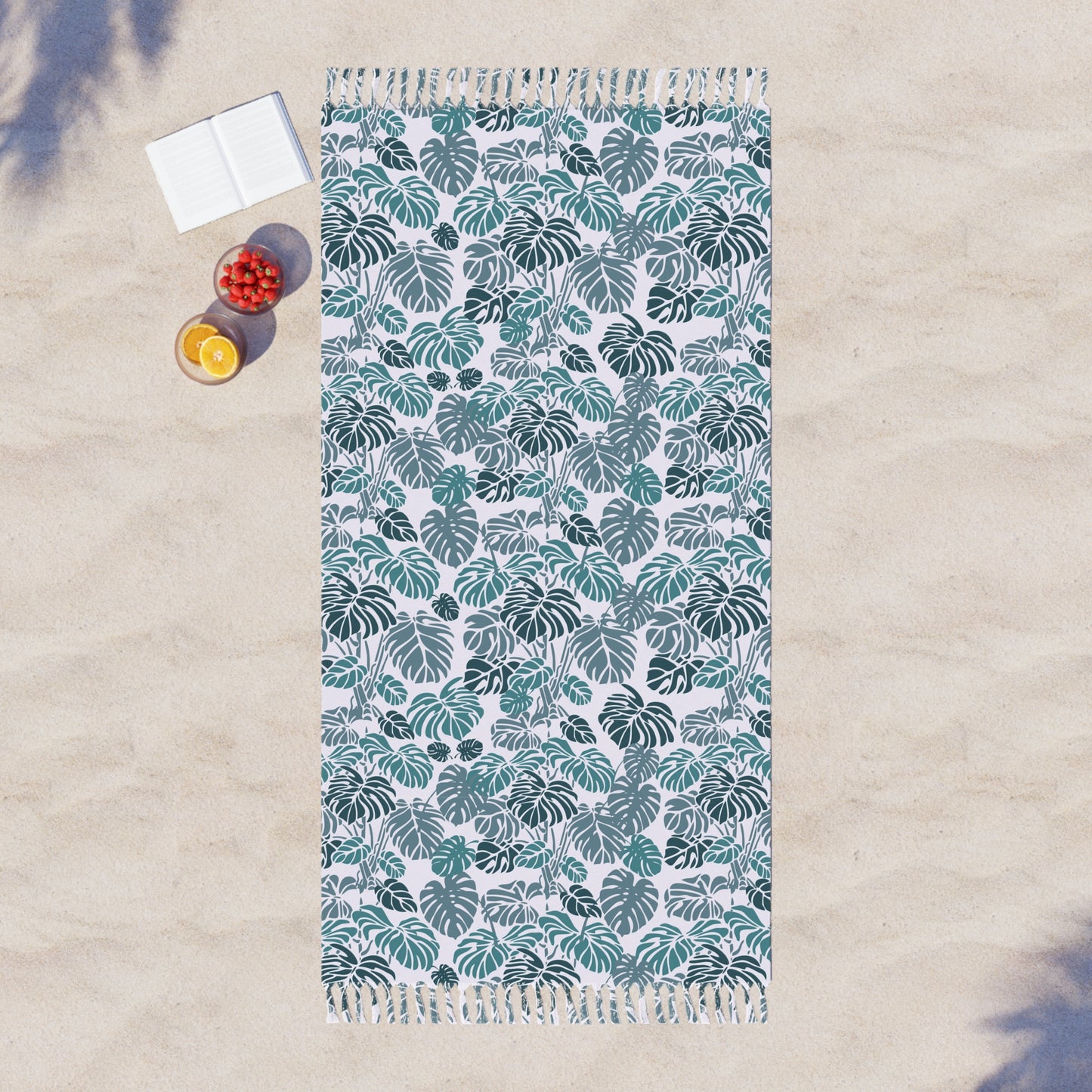 Boho Beach Cloth Botanical Design