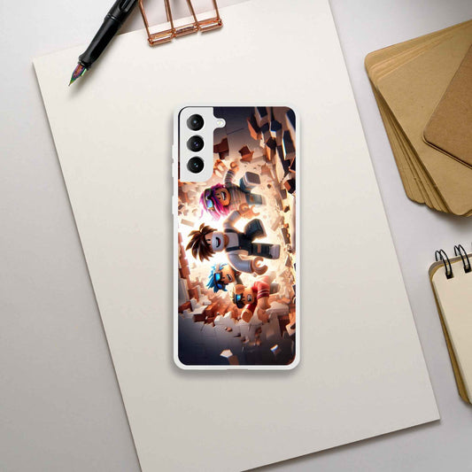 Roblox / Samsung / Flexi / Transparent / Frost Case
