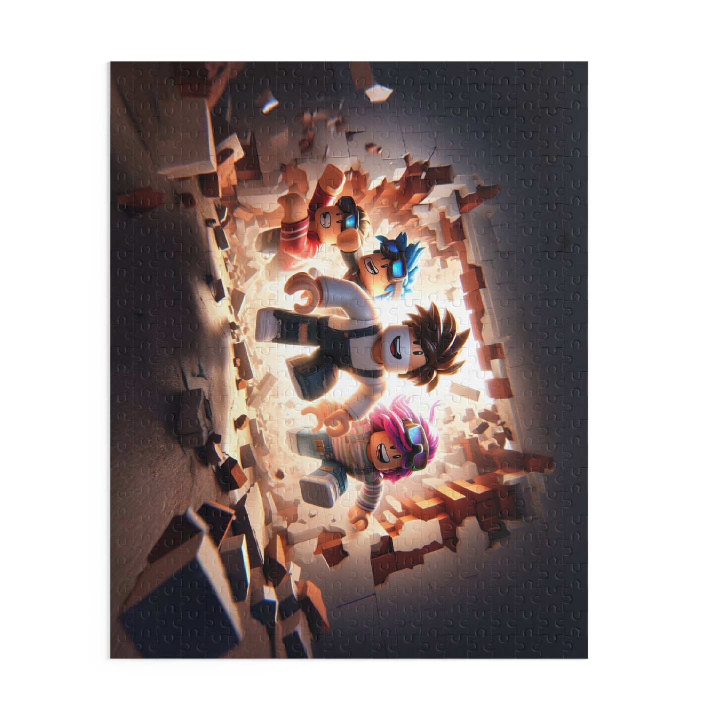 roblox figures on a dark background