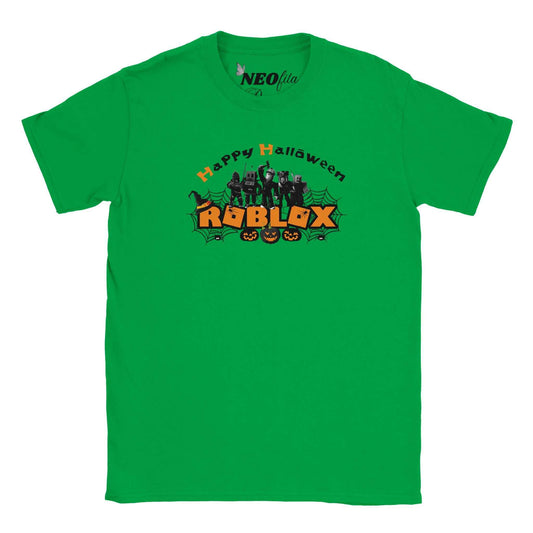 Roblox Halloween Kids Classic Cotton T-shirt