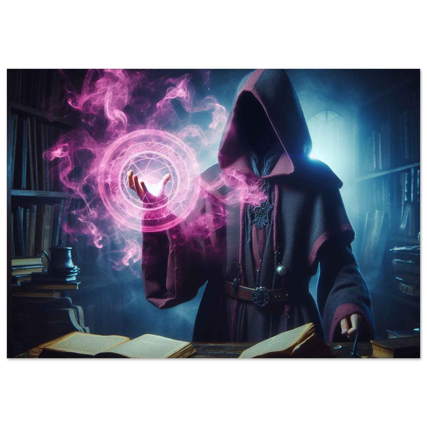 Arcane Mage World of Warcraft Aluminum Print