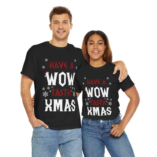 WOW - Tastic Xmas Horde Inspired World Of Warcraft Unisex Classic Cotton T-shirt