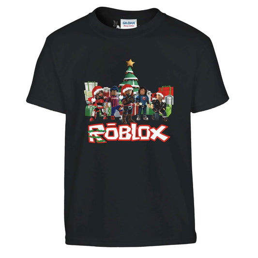 Roblox Christmas Design Classic Cotton Kids T-shirt