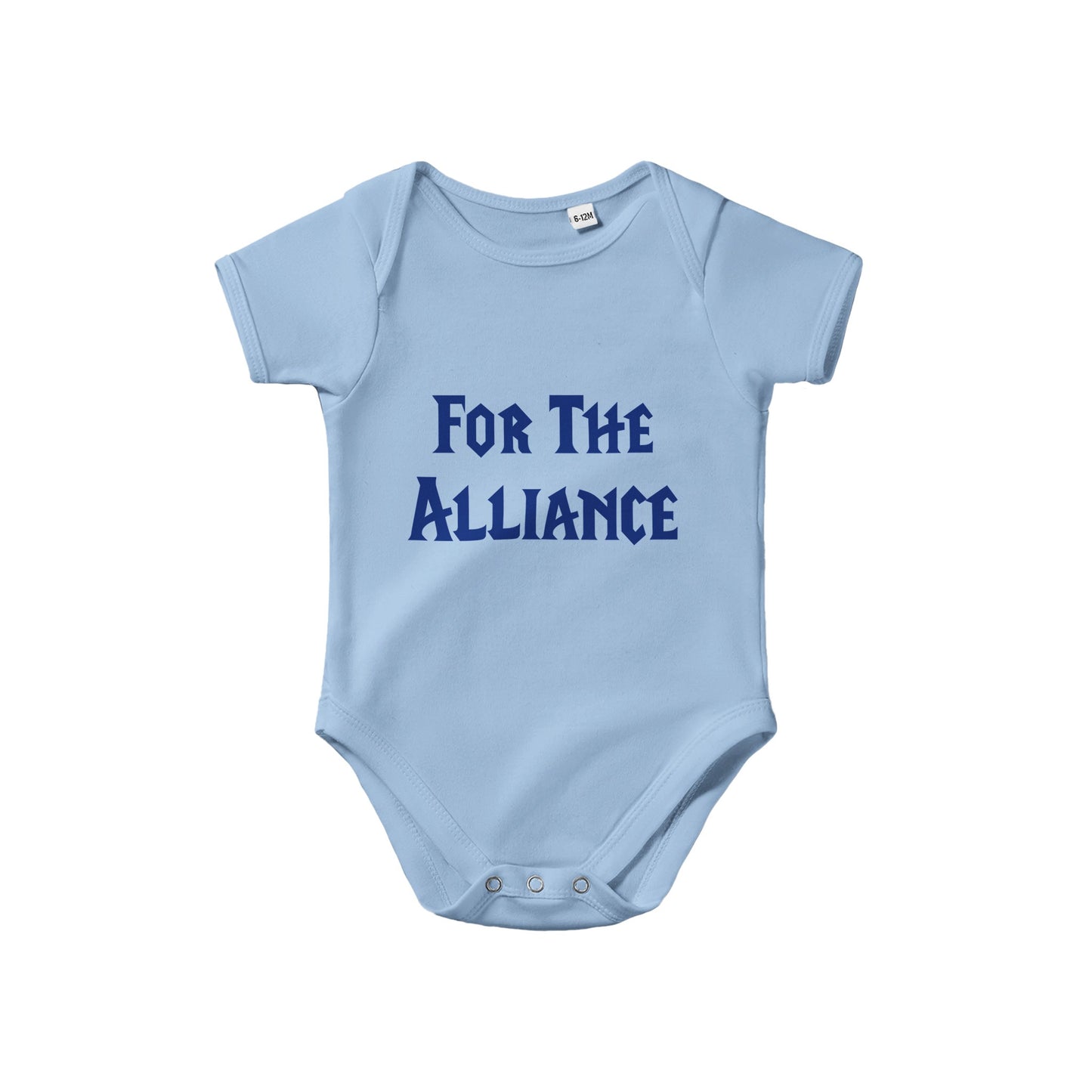 For The Alliance Baby Bodysuit World Of Warcraft Inspired
