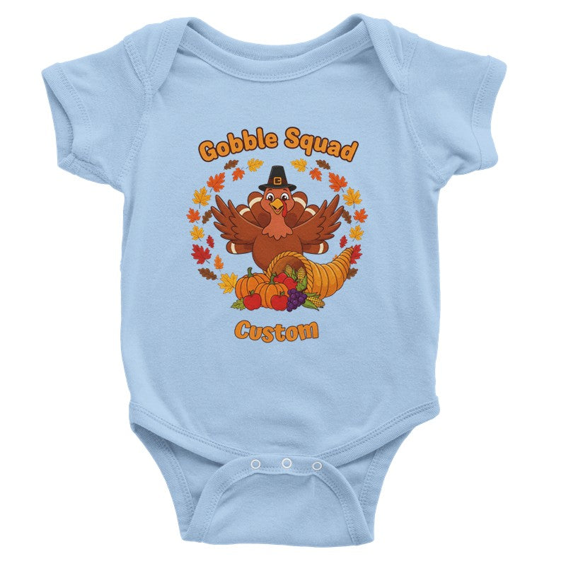 Personalised Gobble Squad Matching Family Shirts