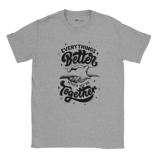 Better Together / Fathers Day / Grandad / Classic Cotton T-shirt