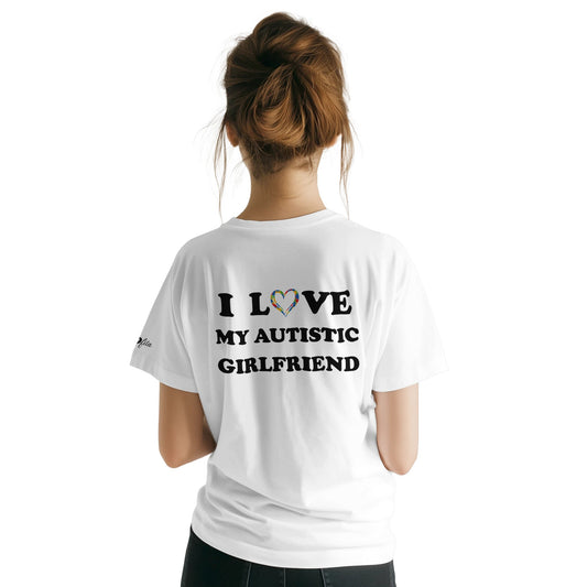 Autism Unisex Shirt I Love My Autistic Girlfriend T-Shirt Autism Awareness Day - Neofita Designs