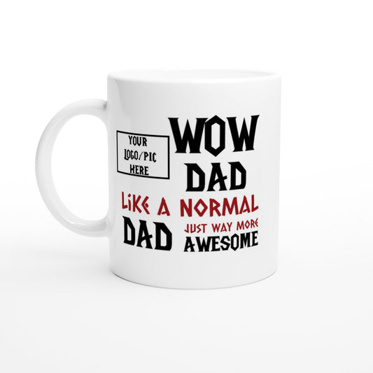 Personalised WOW DAD Mug / Horde / World of Warcraft - Neofita Designs