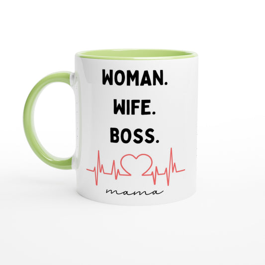 Woman Wife Boss Mama / Mum Mug - Neofita Designs