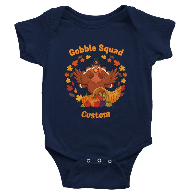 Personalised Gobble Squad Matching Family Shirts