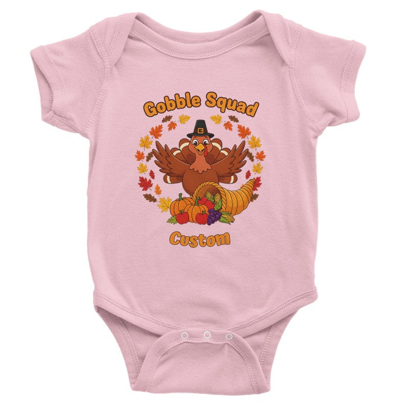 Personalised Gobble Squad Matching Family Shirts