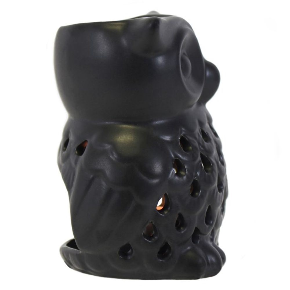 Black Owl Oil Burner Halloween Wax Melts Warmer