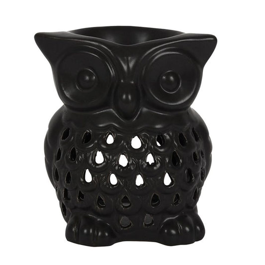 Black Owl Oil Burner Halloween Wax Melts Warmer