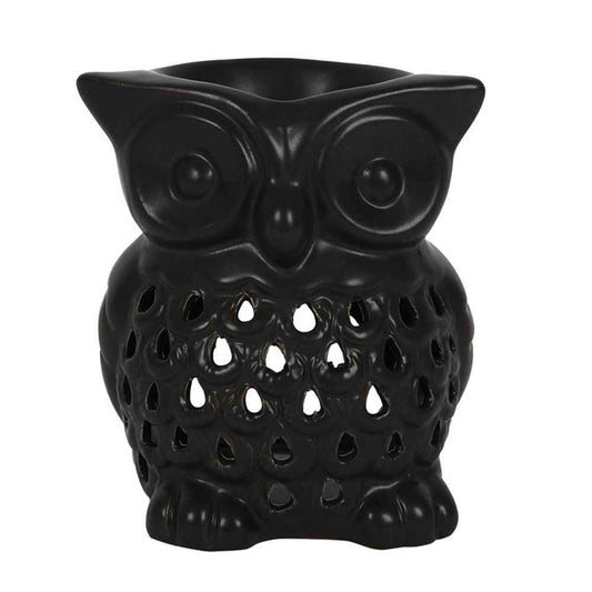 Black Owl Oil Burner Halloween Wax Melts Warmer
