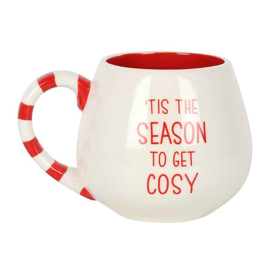 Cosy Season Gingerbread Man Rounded Mug