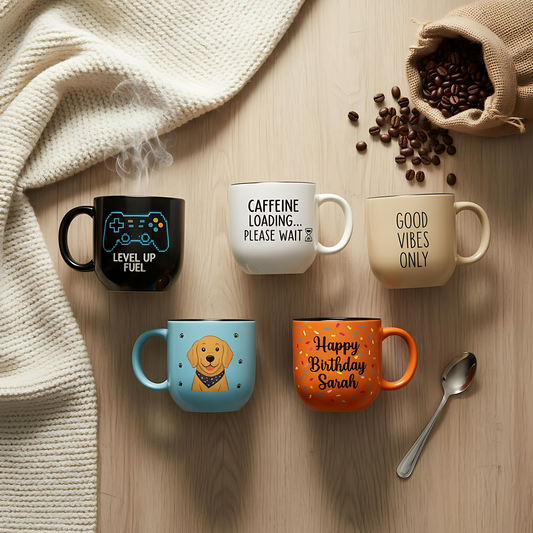 5 Unique Custom Mugs Your Friends Will Actually Use