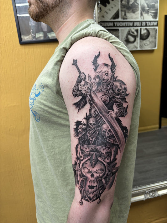 From Concept to Ink: My Tattoo Graphics Come to Life!