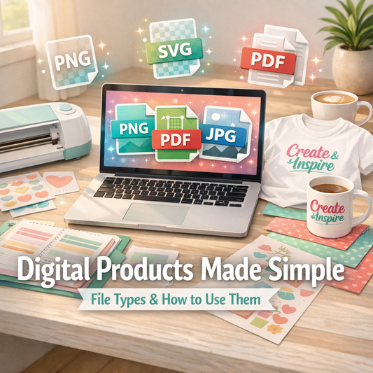 Digital Products Guide: File Types & How to Use Them Like a Pro