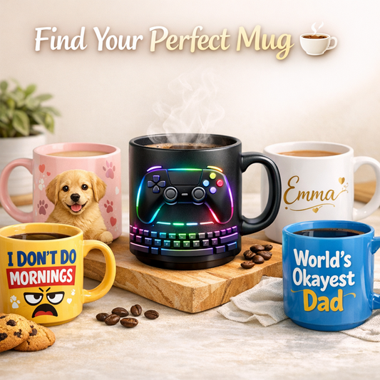 5 Unique Custom Mugs Your Friends Will Actually Use