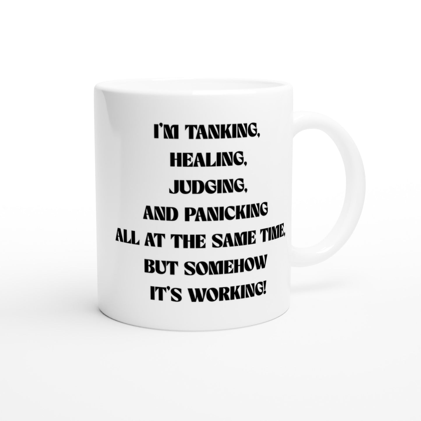 Personalised Funny 50th Birthday Paladin Gamer Mug - Neofita Designs