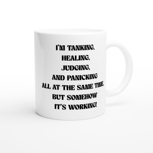 Personalised Funny 50th Birthday Paladin Gamer Mug - Neofita Designs