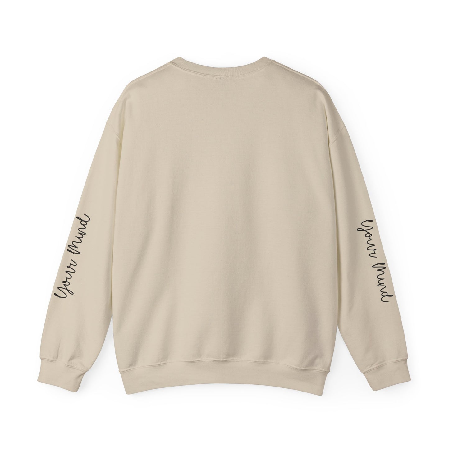 Bloom with Care / Mental Health Motivational Quote / Unisex / Sweatshirt