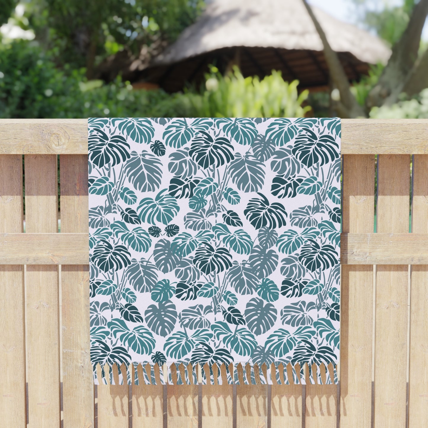 Boho Beach Cloth Botanical Design
