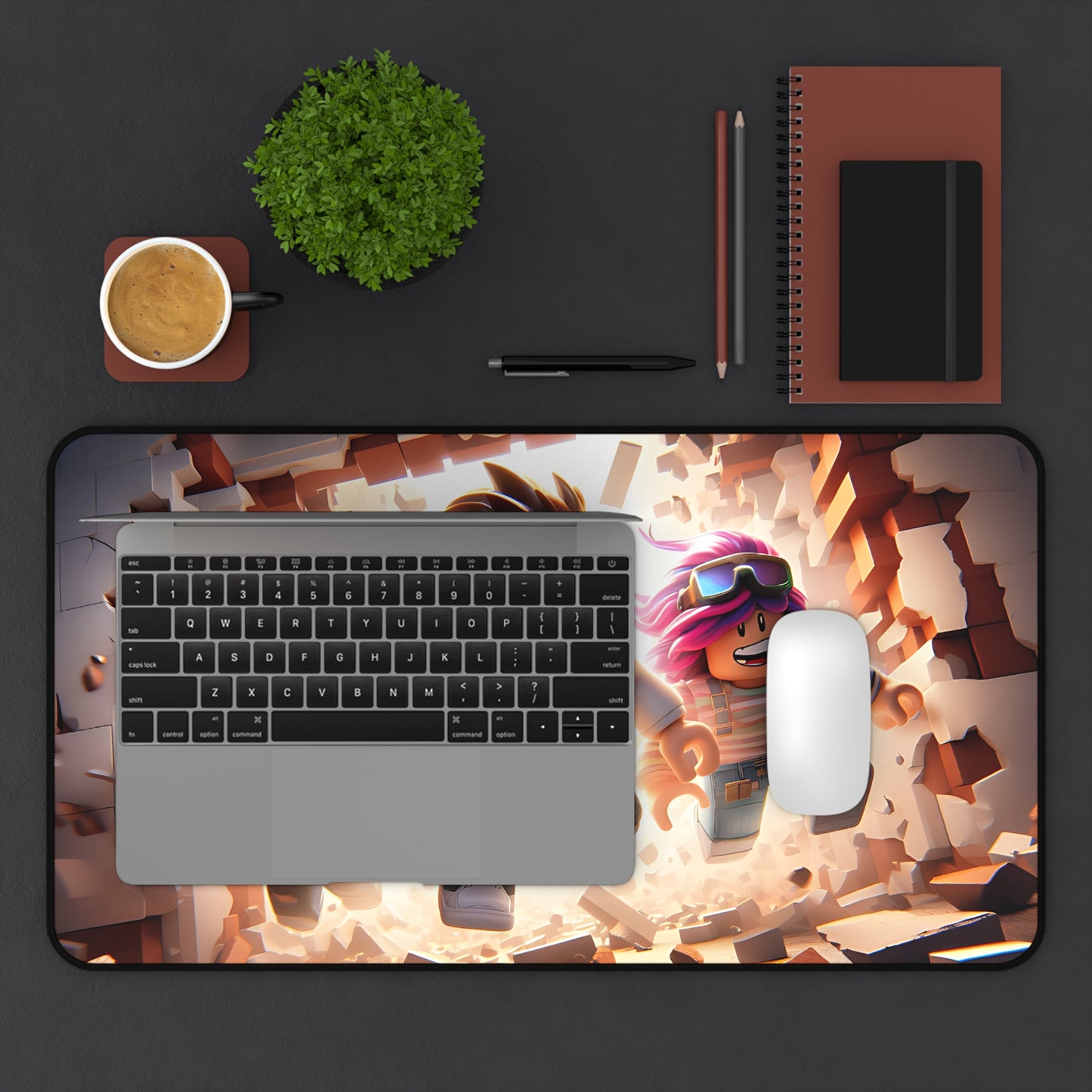 Personalised Gamer Roblox Desk Mat