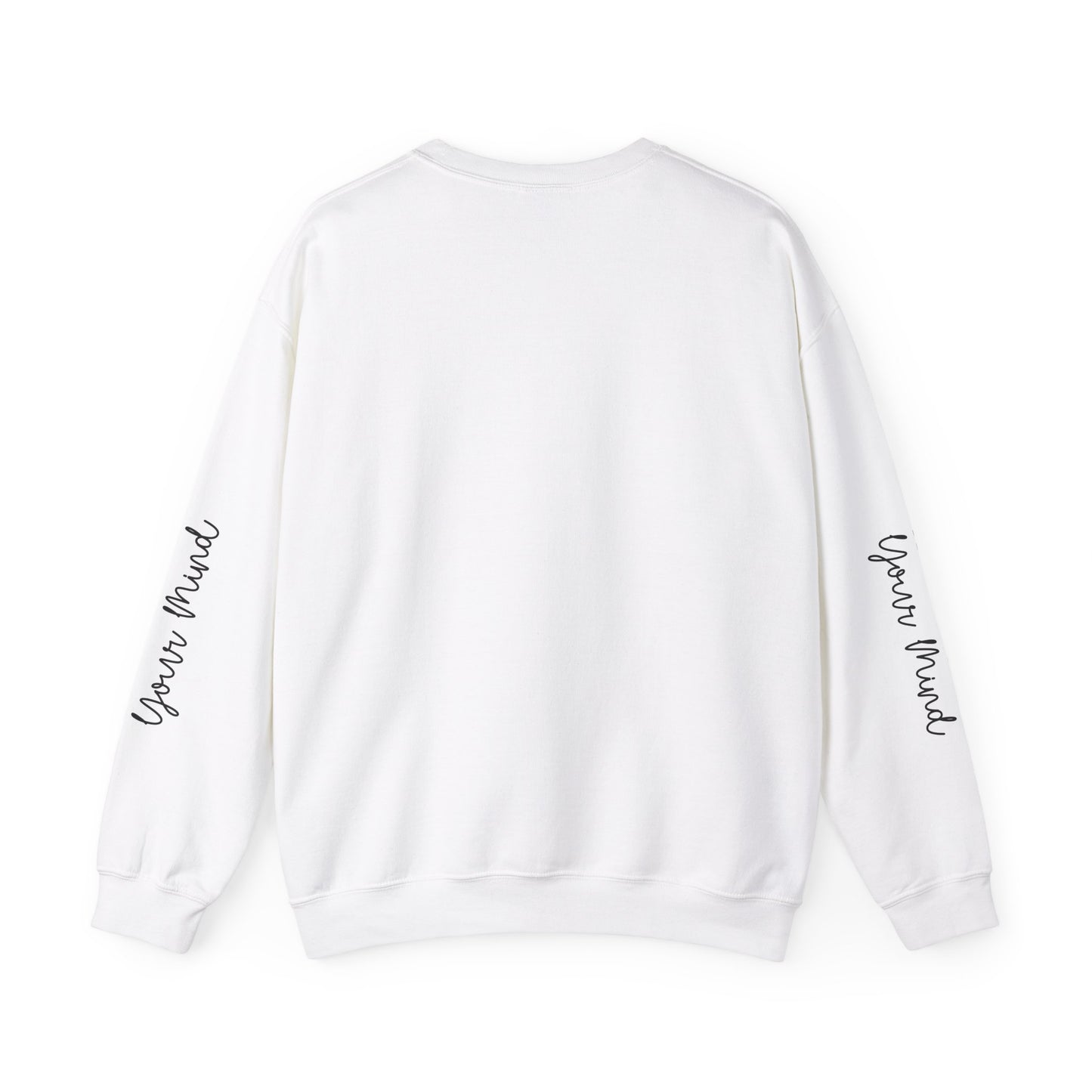 Bloom with Care / Mental Health Motivational Quote / Unisex / Sweatshirt