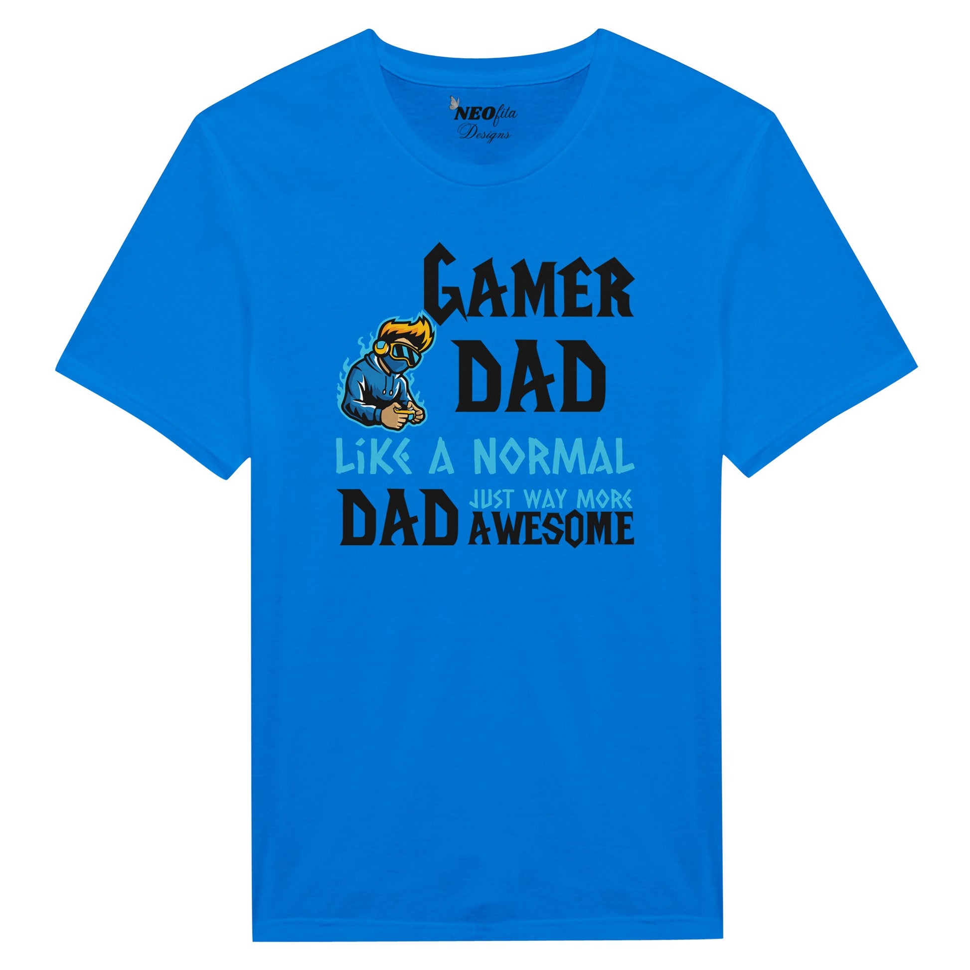 GAMER DAD Classic Cotton T-shirt - Neofita Designs