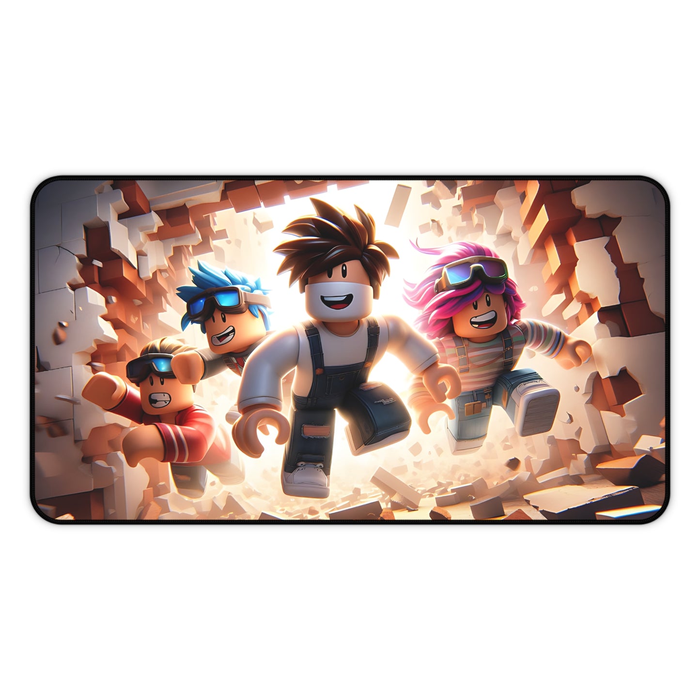 Personalised Gamer Roblox Desk Mat