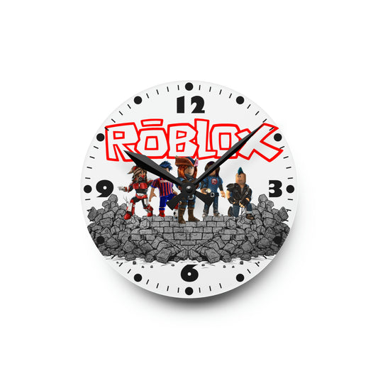 Roblox / Acrylic / Wall Clock