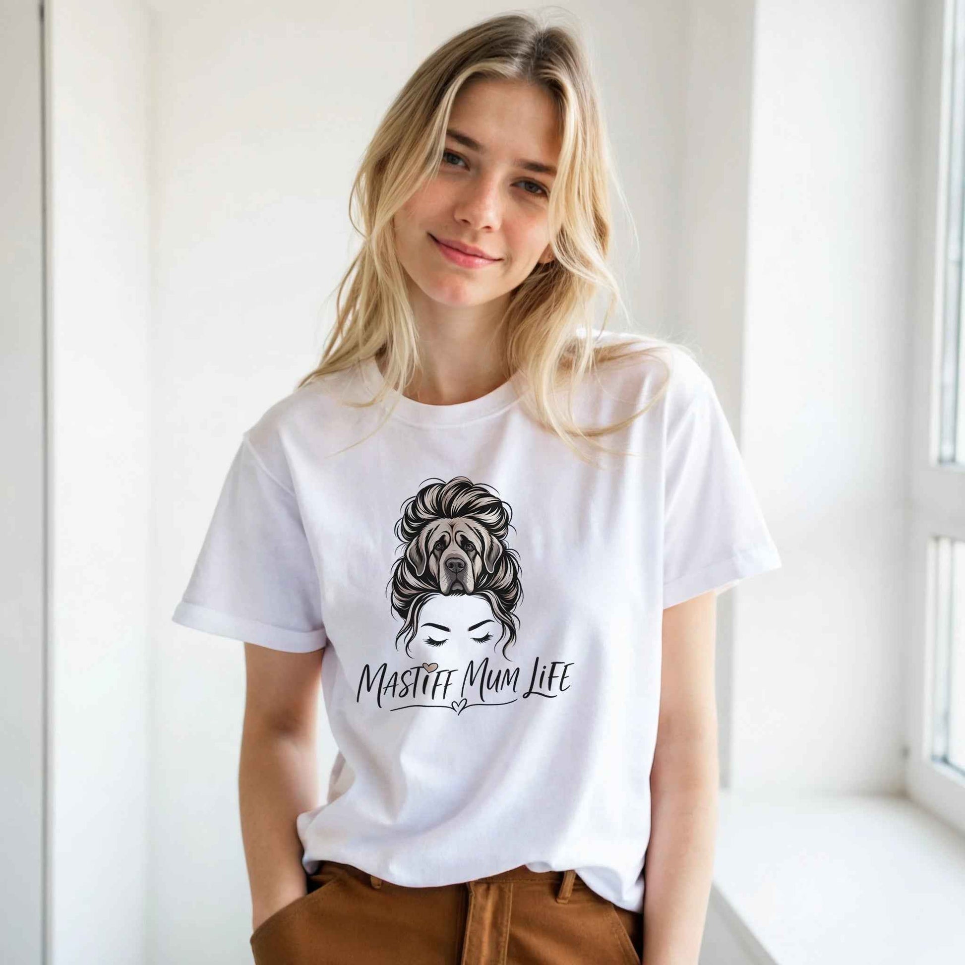 Personalised Spanish Mastiff Mum Shirt