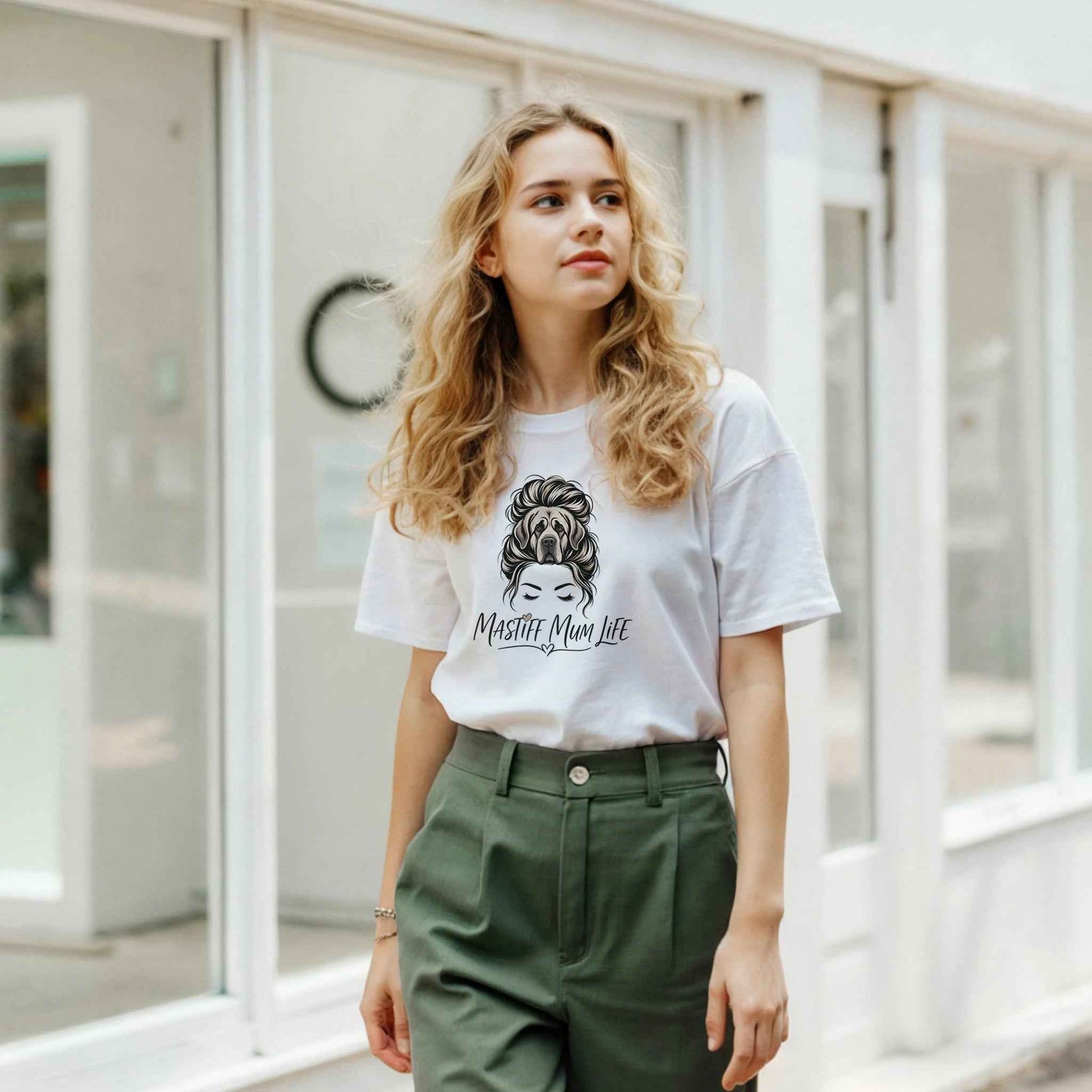 Personalised Spanish Mastiff Mum Shirt