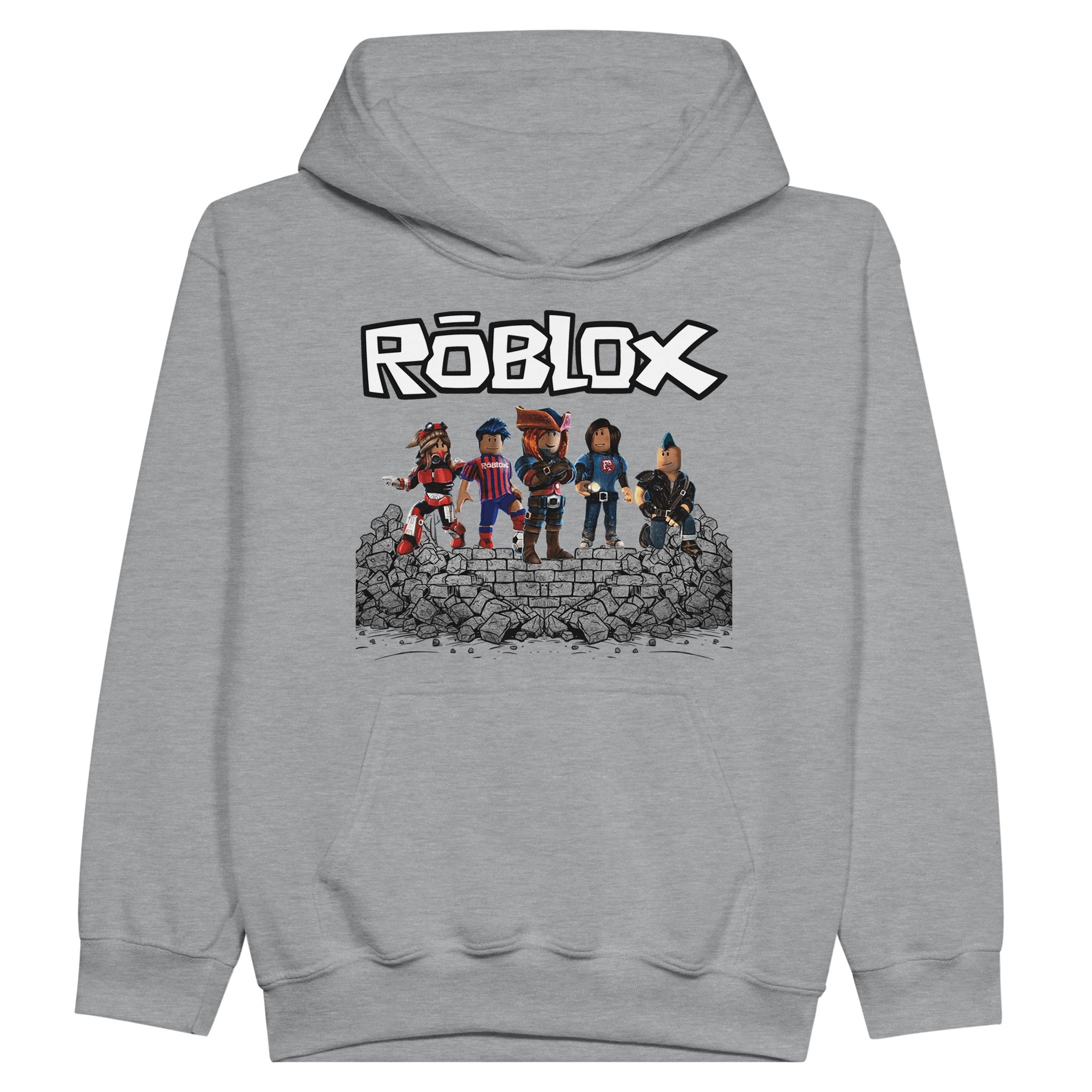 Roblox Kids Hoodie for boys and girls gamers. Neofita Designs