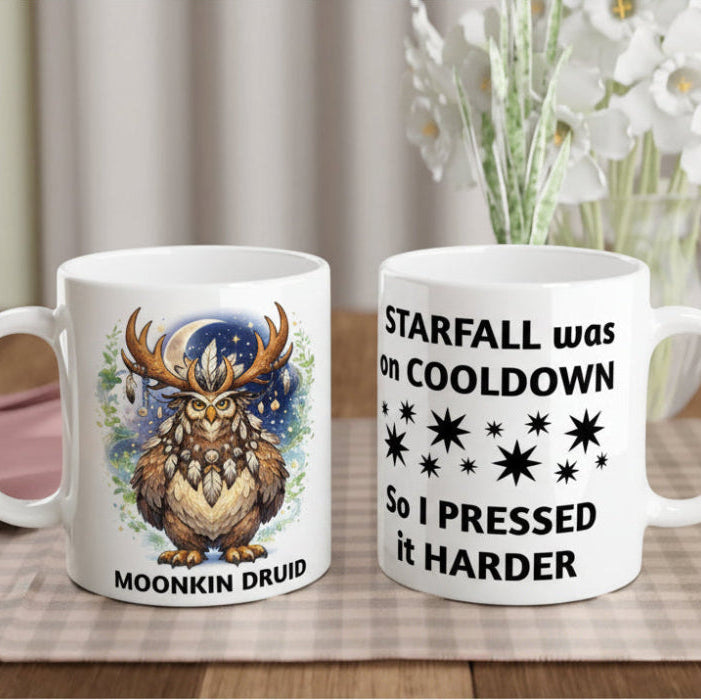 Personalised Funny Moonkin Druid Gamer Mug - Neofita Designs
