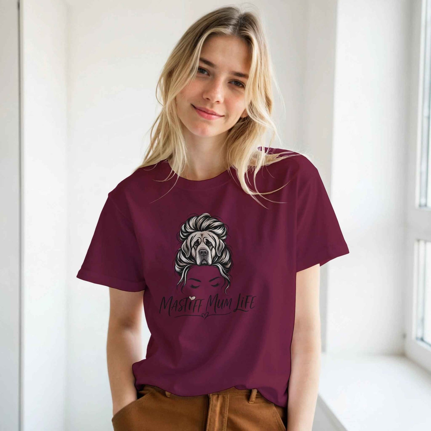 Personalised Spanish Mastiff Mum Shirt