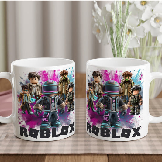 Personalised Vibrant Roblox Gamer Mug - Neofita Designs